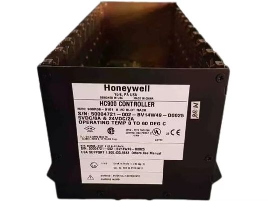900R08-0101 Honeywell HC900 Controller 8 I/O Slot Rack