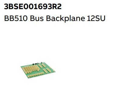 BB510 3BSE001693R2 ABB Bus Backplane 12SU Length 405 Mm
