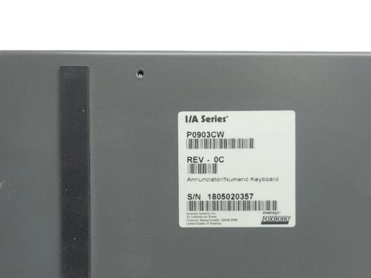 FOXBORO P0903CW REV.0C Control Module with 24V DC Power and DIN Rail Mount for Industrial Applications